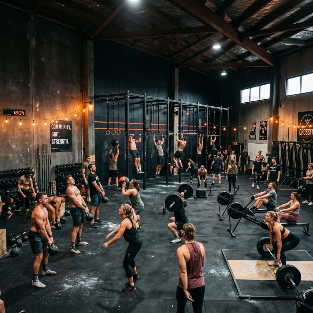 Open vloer, hartstuk van de gym